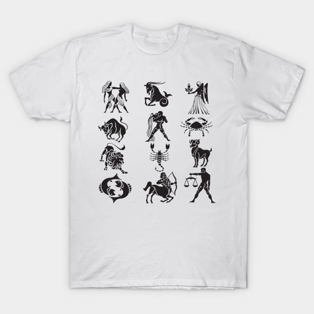 ZODIAC SIGN T-Shirt by zackmuse1